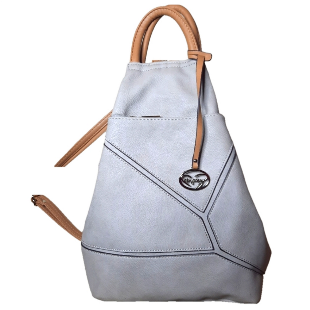 Company Light Grey Mini Backpack Purse